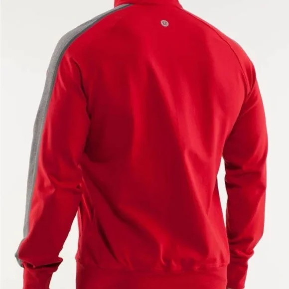lululemon athletica Red and Gray Men's Jacket